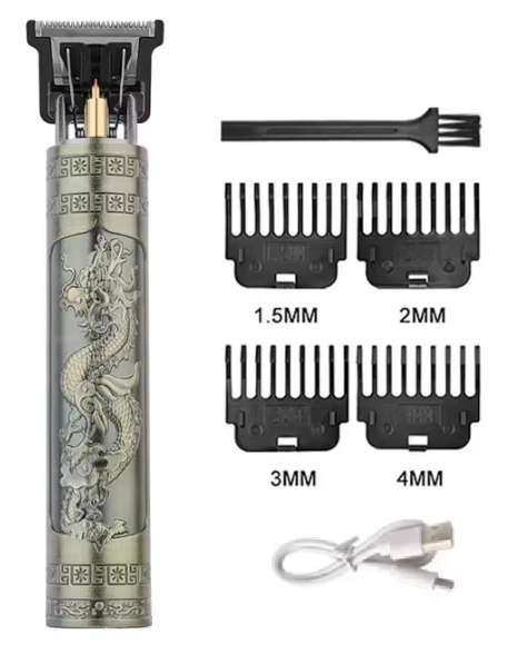 USB Vintage Electric Hair Trimmer Professional