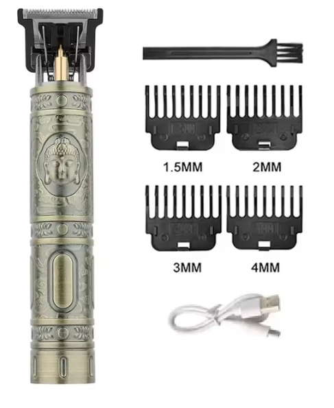 USB Vintage Electric Hair Trimmer Professional